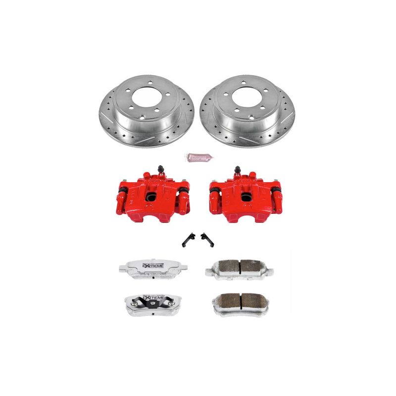 PowerStop PSB Z26 Street Kit w/Cals Brakes, Rotors & Pads Brake Kits - Performance D&S main image