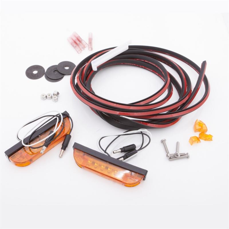 Bushwacker 99-18 Universal 2-Wire Led Marker Light Kit For Flat Style Flares PK1-LT1-0001 Main Image