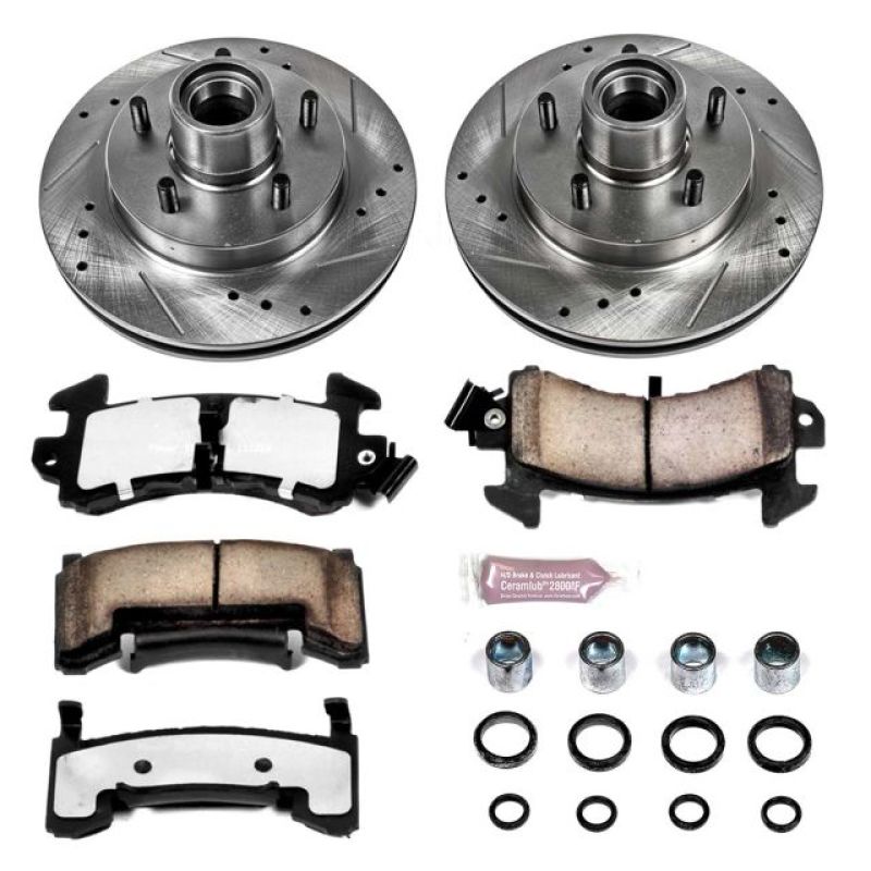 PowerStop PSB Z36 Truck & Tow Kit Brakes, Rotors & Pads Brake Kits - Performance D&S main image