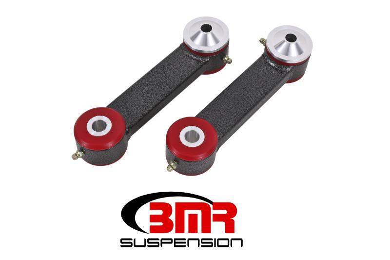 BMR 15-17 S550 Mustang Rear Lower Control Arms Vertical Link (Polyurethane) - Black Hammertone TCA048H Main Image