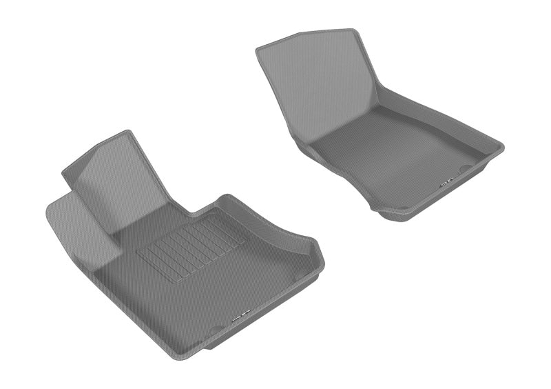 3D MAXpider 2016-2020 Mercedes-Benz GLC-Class X205 Kagu 1st Row Floormat - Gray L1MB07911501