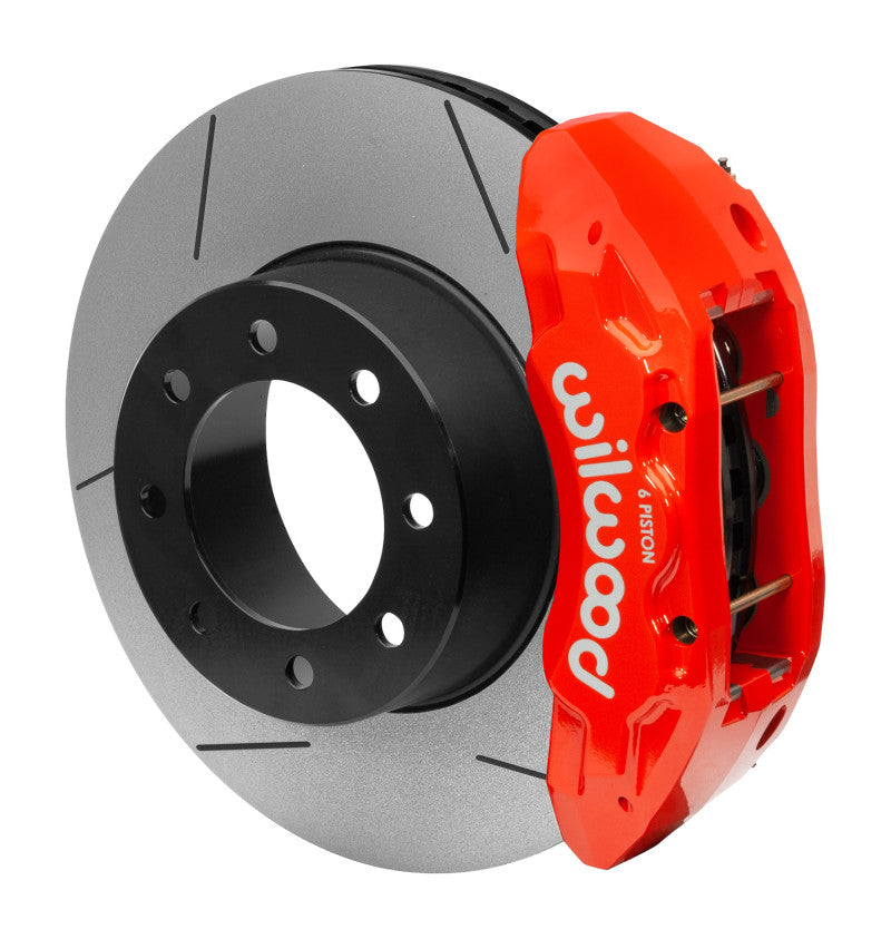 Wilwood TX6R Red Rear Kit 16.00in Rotor w/ Lines 14-17 Ram 2500/3500 2WD/4WD 140-15382-R