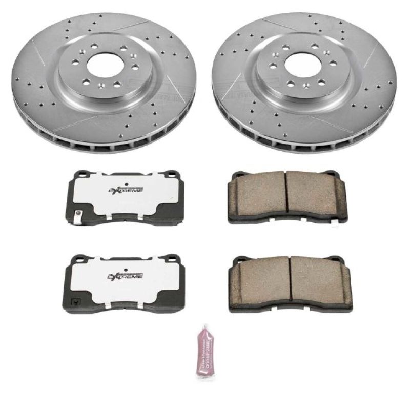 PowerStop PSB Z26 Street Warrior Kit Brakes, Rotors & Pads Brake Kits - Performance D&S main image