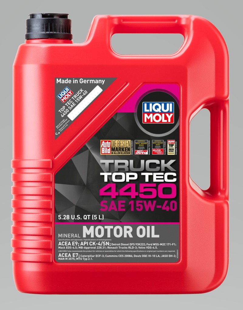 LIQUI MOLY 5L Top Tec Truck 4450 15W-40 22038