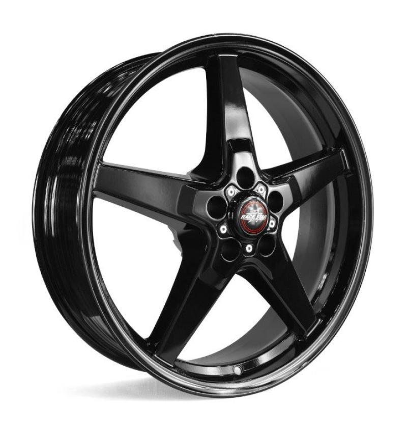 Race Star 92 Drag Star Bracket Racer 20x6 5x115BC 3.20BS Gloss Black Wheel 92-060446B