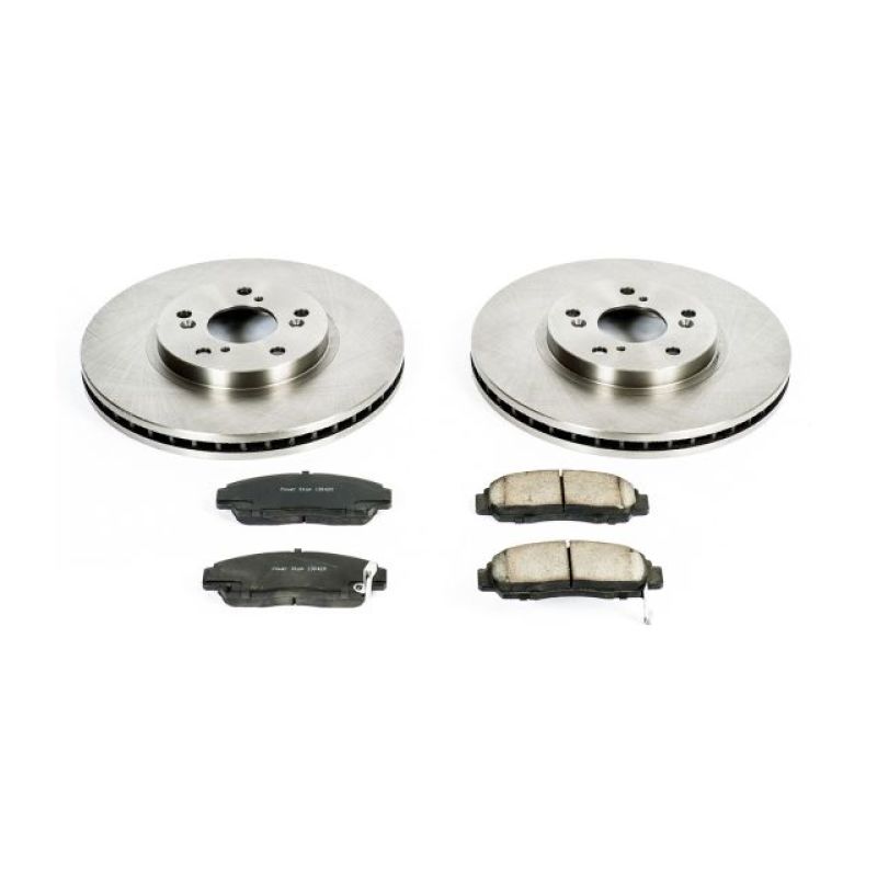 PowerStop PSB Autospecialty Kit Brakes, Rotors & Pads Brake Kits - OE main image