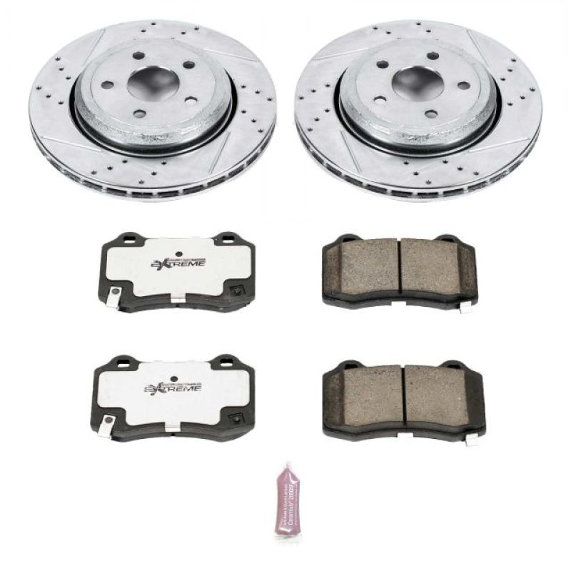 PowerStop PSB Z26 Street Warrior Kit Brakes, Rotors & Pads Brake Kits - Performance D&S main image