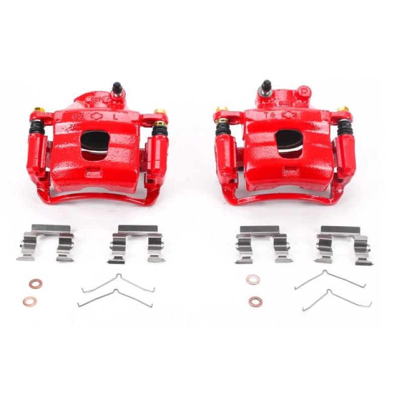 PowerStop PSB Red Calipers Brakes, Rotors & Pads Brake Calipers - Perf main image