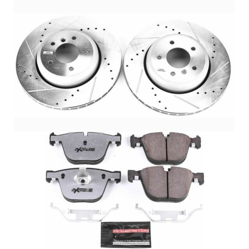 PowerStop PSB Z26 Street Warrior Kit Brakes, Rotors & Pads Brake Kits - Performance D&S main image