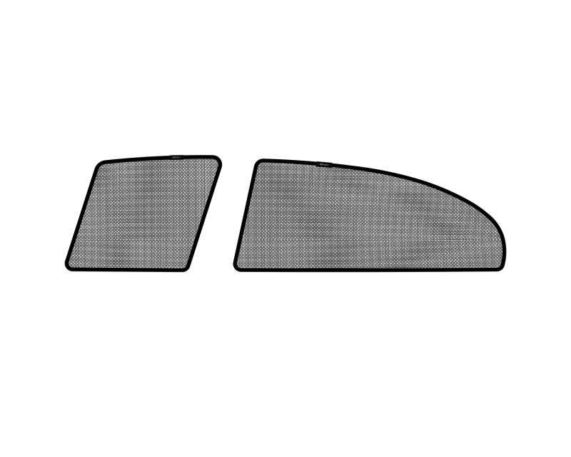 3D MAXpider 2006-2011 Honda Civic Sedan Black Sun Shades - Side Windows S1HD0121 Main Image