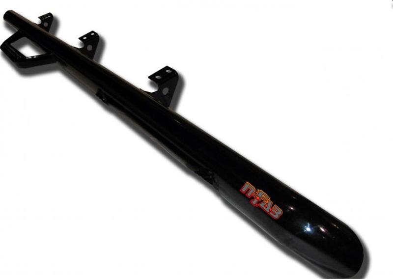 N-Fab Nerf Step 94-01 Dodge Ram 1500/2500/3500 Regular Cab - Gloss Black - Cab Length - 3in D9746RC Main Image