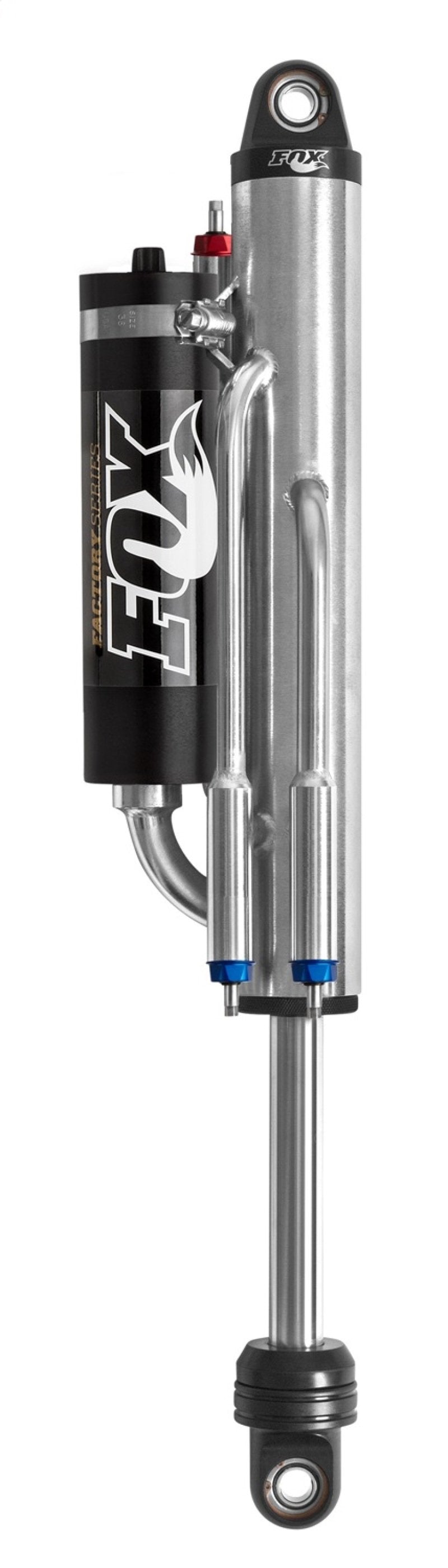 Fox 2.0 Factory Series 16in. Piggyback Res. 2-Tube Bypass Shock 7/8in. Shaft (90/50) - Black/Zinc 980-02-240 Main Image