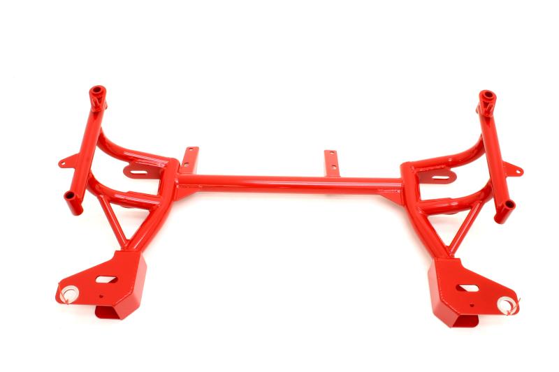 BMR 93-02 F-Body K-Member w/ No Motor Mounts and Pinto Rack Mounts - Red KM014-1R Main Image