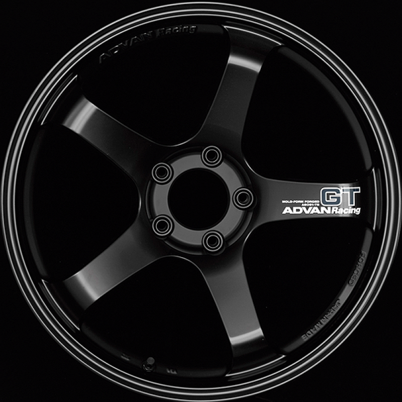 Advan GT 19x10.5 +15 5-114.3 Semi Gloss Black Wheel YAQ9K15ESB