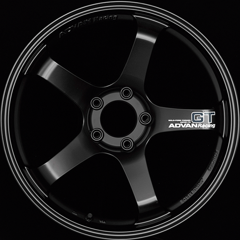 Advan GT 18x9.5 +35mm 5-120 Semi Gloss Black Wheel YAQ8J35WSB