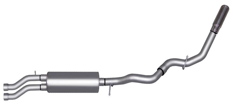 Gibson 01-03 Chevrolet Silverado 1500 HD LS 6.0L 3in Cat-Back Single Exhaust - Stainless 615533 Main Image