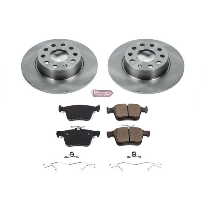 PowerStop PSB Autospecialty Kit Brakes, Rotors & Pads Brake Kits - OE main image