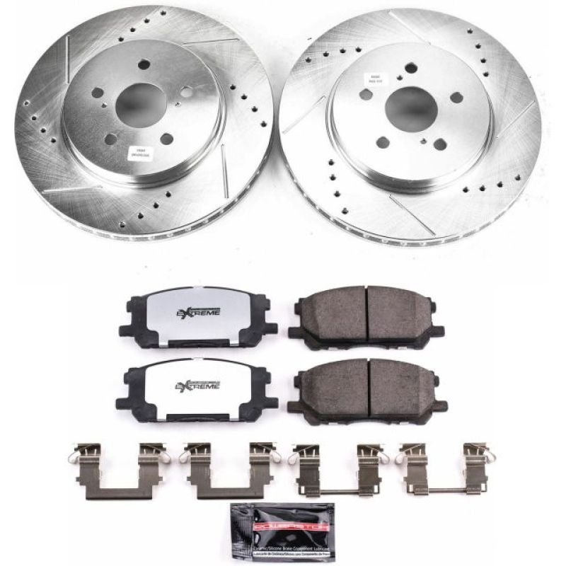 PowerStop PSB Z36 Truck & Tow Kit Brakes, Rotors & Pads Brake Kits - Performance D&S main image