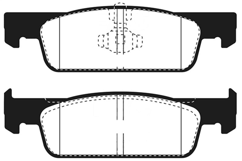 EBC EBC Greenstuff Brake Pad Sets Brakes, Rotors & Pads Brake Pads - Performance main image