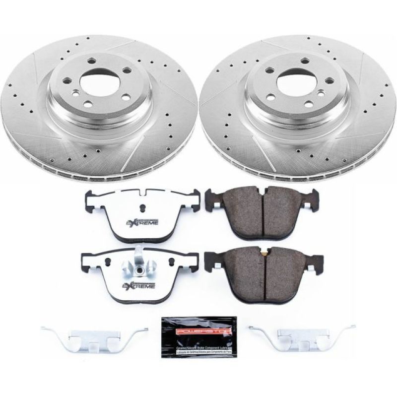 PowerStop PSB Z26 Street Warrior Kit Brakes, Rotors & Pads Brake Kits - Performance D&S main image