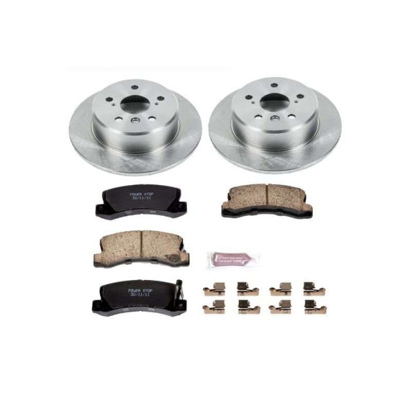 PowerStop PSB Autospecialty Kit Brakes, Rotors & Pads Brake Kits - OE main image