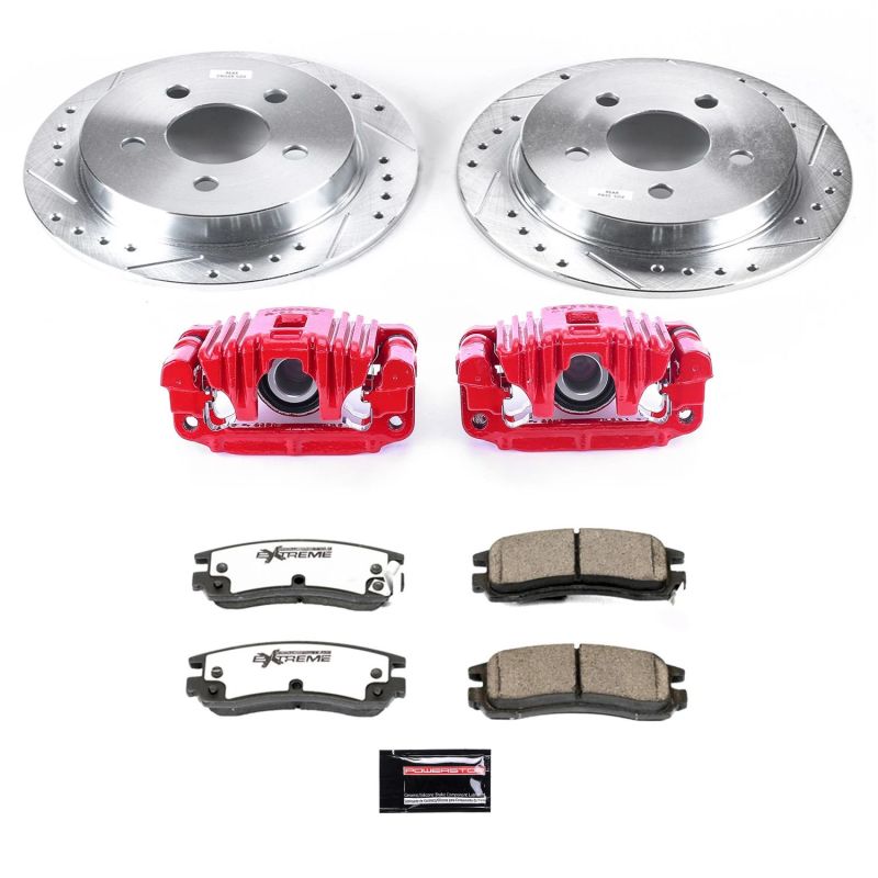 PowerStop PSB Z26 Street Kit w/Cals Brakes, Rotors & Pads Brake Kits - Performance D&S main image