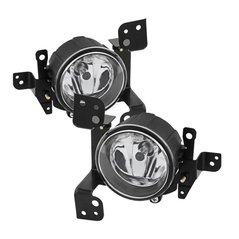 Spyder Mitsubishi Mirage 2014+ OEM Fog Lights w/Switch Clear FL-MM2014-C 5077769 Main Image