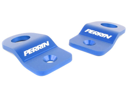 Perrin 08-21 Subaru WRX/STI Upper Radiator Bracket Set - Blue PSP-ENG-521BL *Discontinued
