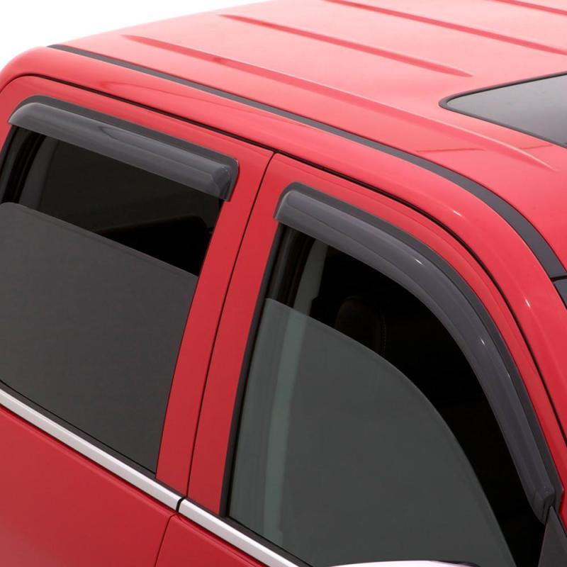 AVS 08-14 Jeep Liberty Ventvisor Outside Mount Window Deflectors 4pc - Smoke 94964 Main Image