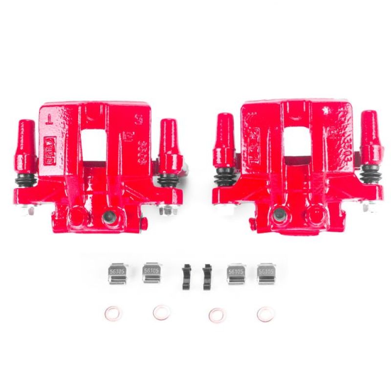 PowerStop PSB Red Calipers Brakes, Rotors & Pads Brake Calipers - Perf main image