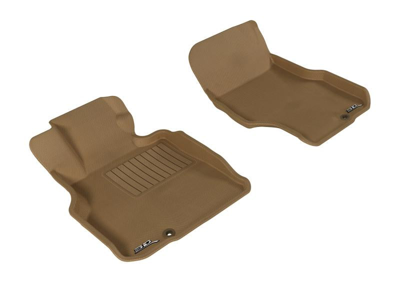 3D MAXpider 2006-2010 Infiniti M35 Kagu 1st Row Floormat - Tan L1IN01411502 Main Image