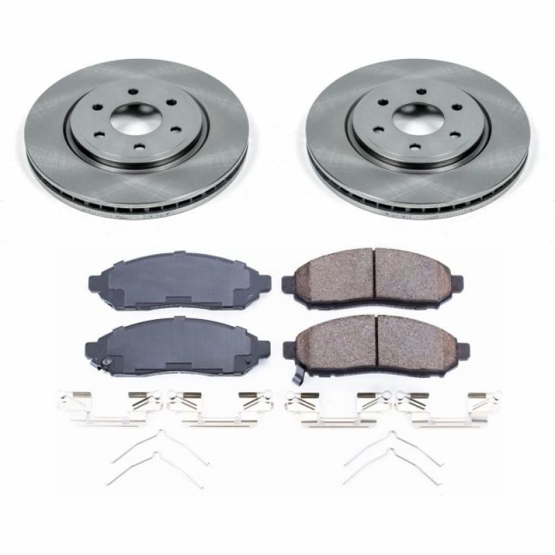 PowerStop PSB Autospecialty Kit Brakes, Rotors & Pads Brake Kits - OE main image