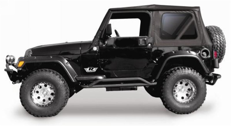 Rampage 1997-2006 Jeep Wrangler(TJ) Complete Top - Black Diamond 68735