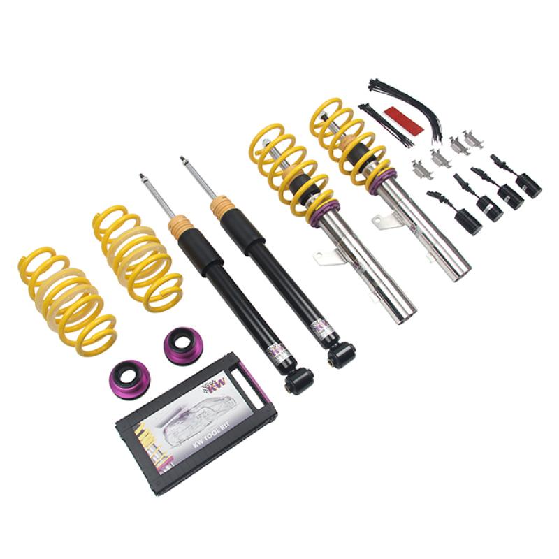 KW Coilover Kit V2 15+ Volkswagen Golf GTI / GTI R VII w/ DCC 1528000R Main Image