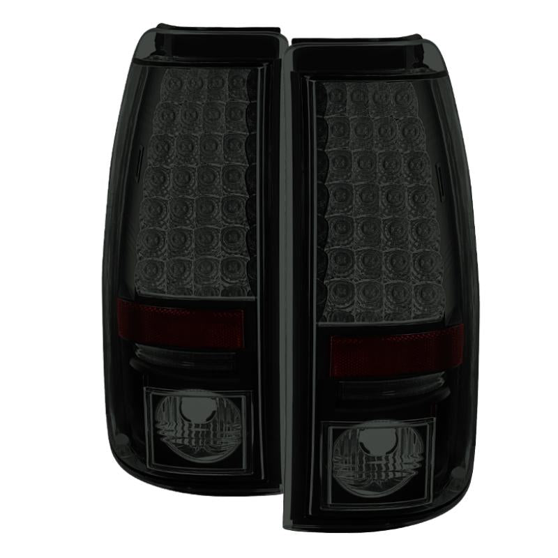 Spyder Chevy Silverado 1500 03-06 (Not Fit Stepside)LED Tail Lights Blk Smke ALT-YD-CS03-LED-BSM 5078025 Main Image