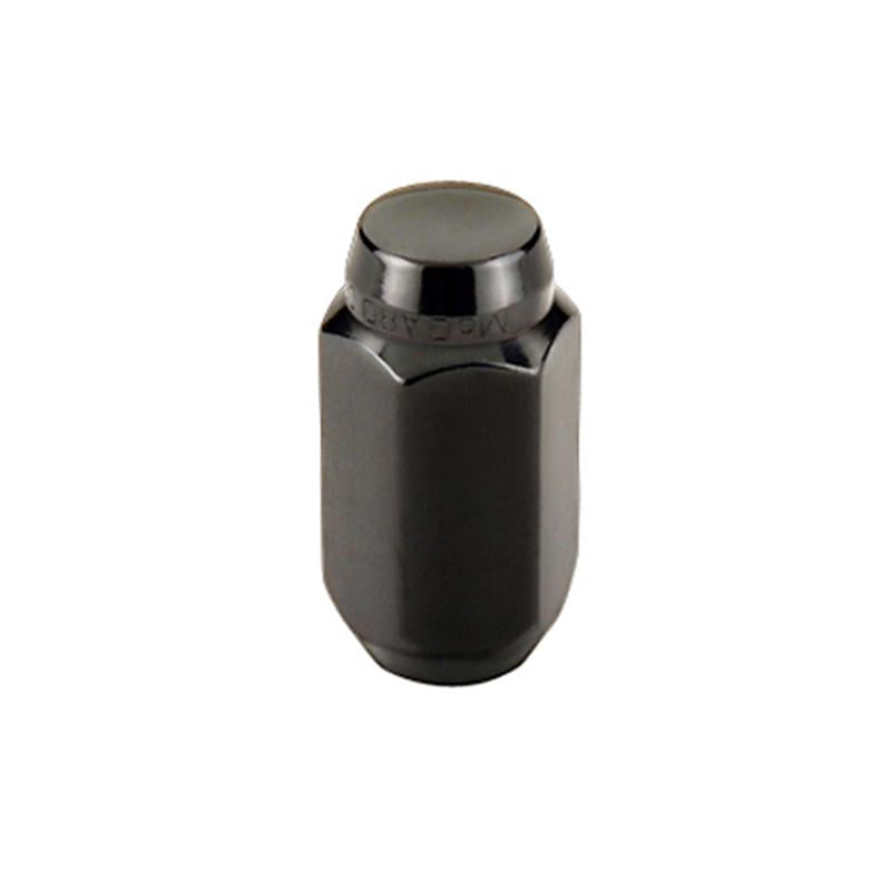 McGard Hex Lug Nut (Cone Seat) M14X1.5 / 22mm Hex / 1.635in. Length (Box of 144) - Black 69472 Main Image