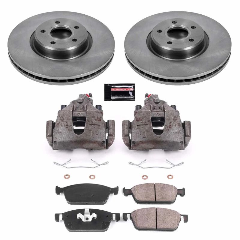 PowerStop PSB Autospecialty Kit w/Cals Brakes, Rotors & Pads Brake Kits - OE main image