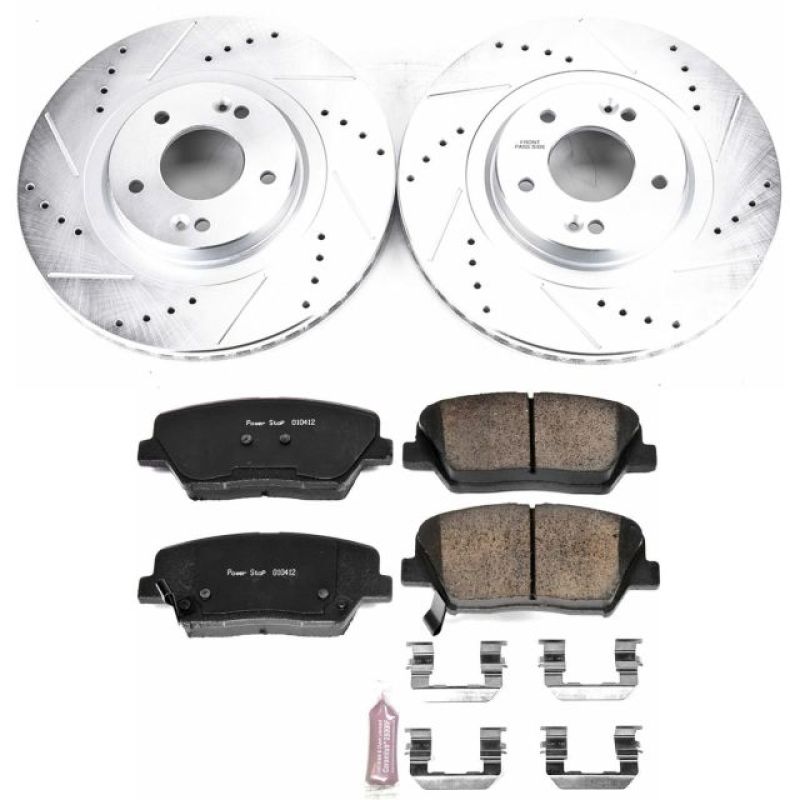 PowerStop PSB Z23 Evolution Kit Brakes, Rotors & Pads Brake Kits - Performance D&S main image