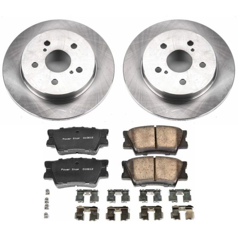 PowerStop PSB Autospecialty Kit Brakes, Rotors & Pads Brake Kits - OE main image