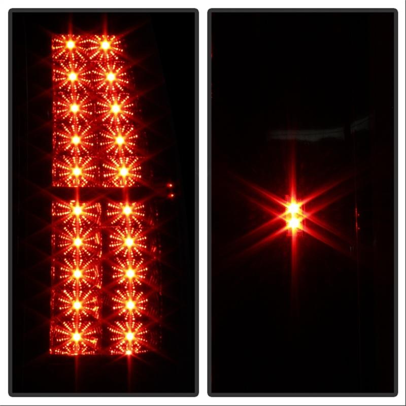 Spyder Chevy Suburban/GMC Yukon/Yukon Denali 07-14 LED Tail Lights Blk Smke ALT-YD-CSUB07-LED-BSM 5078087 Main Image