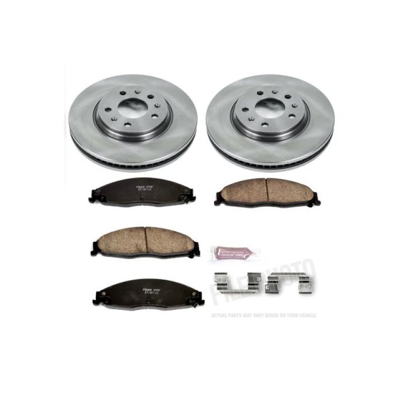 PowerStop PSB Autospecialty Kit Brakes, Rotors & Pads Brake Kits - OE main image