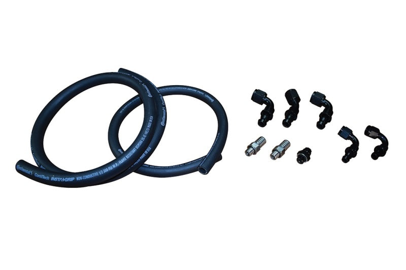 Fleece Performance 07.5-09 6.7L Cummins Fuel Distribution Block Hose and Fitting Kit FPE-FFD-RF-HF-KIT-3G-67