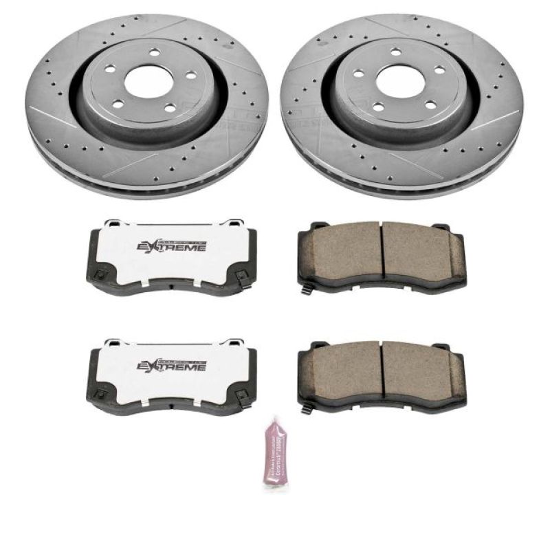 PowerStop PSB Z26 Street Warrior Kit Brakes, Rotors & Pads Brake Kits - Performance D&S main image