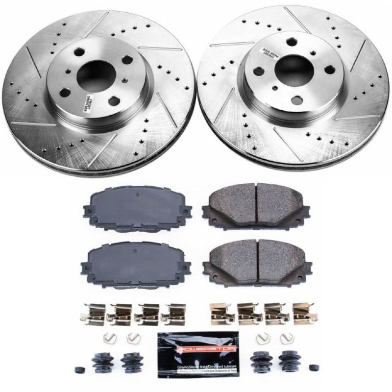 PowerStop PSB Z23 Evolution Kit Brakes, Rotors & Pads Brake Kits - Performance D&S main image