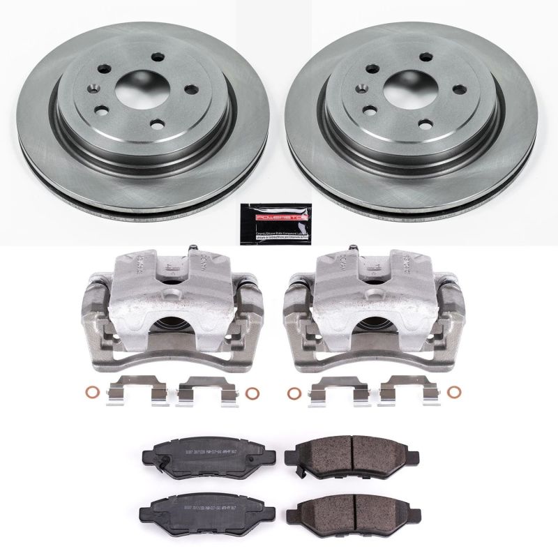 PowerStop PSB Autospecialty Kit w/Cals Brakes, Rotors & Pads Brake Kits - OE main image