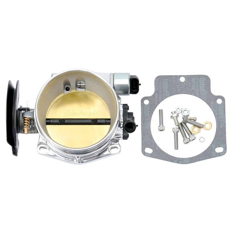 Edelbrock EFI Throttle Body Pro-Flo XT 90mm Polished 38691 Main Image