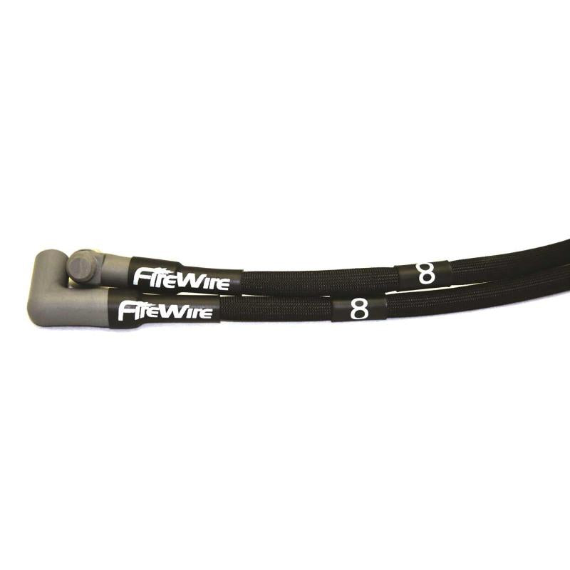 FAST Small Block Chevrolet Under-Header Cover FireWire Spark Plug Wire Set 255-2407 Main Image