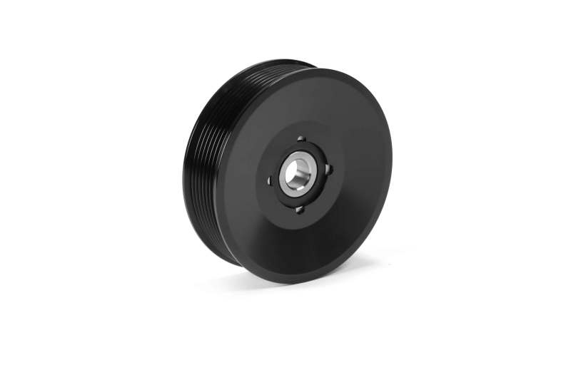 Fleece Performance 03-18 Dodge 2500/3500 Cummins Upper Fan Pulley Idler (Black Finish) FPE-34657-BLK