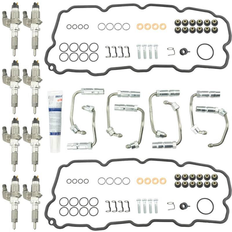 Industrial Injection 01-04.5 Chevrolet Duramax LB7 Stock Bosch Reman Injectors w/ Install Kit 412603