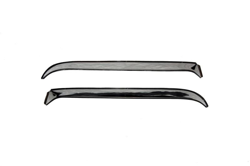 AVS 80-96 Ford Bronco (Installs w/Screws) Ventshade Window Deflectors 2pc - Stainless 12068 Main Image